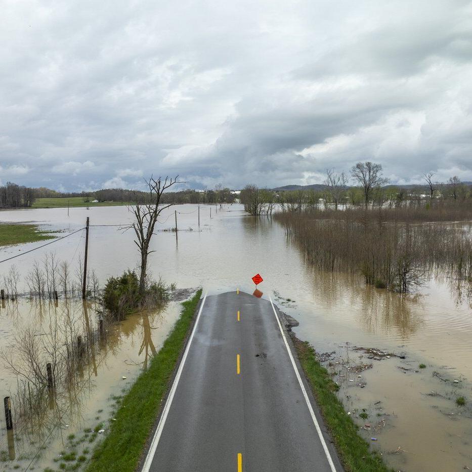 At least 16 dead in flooding and tornadoes as storms slash from Texas to Ohio
